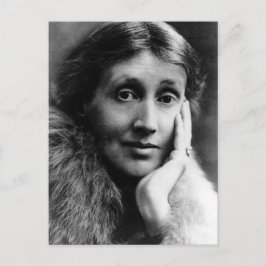 Virginia Woolf Porträtt Vykort