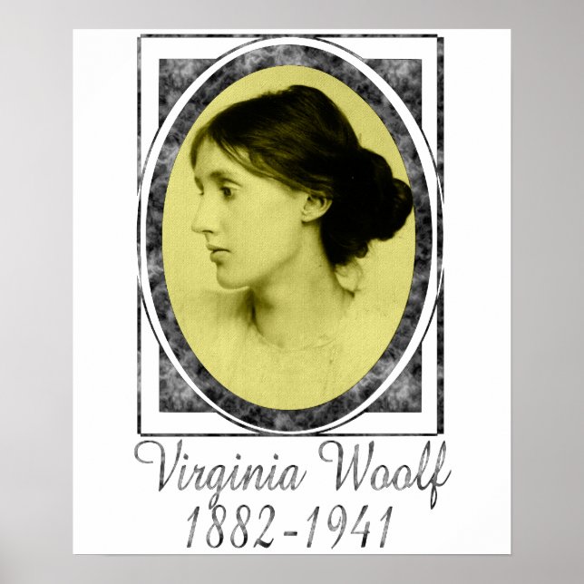 Virginia Woolf Poster (Framsidan)