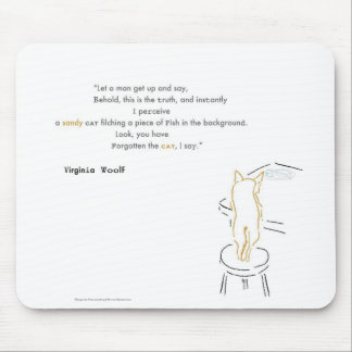 Virginia Woolf som snattar katten Musmatta