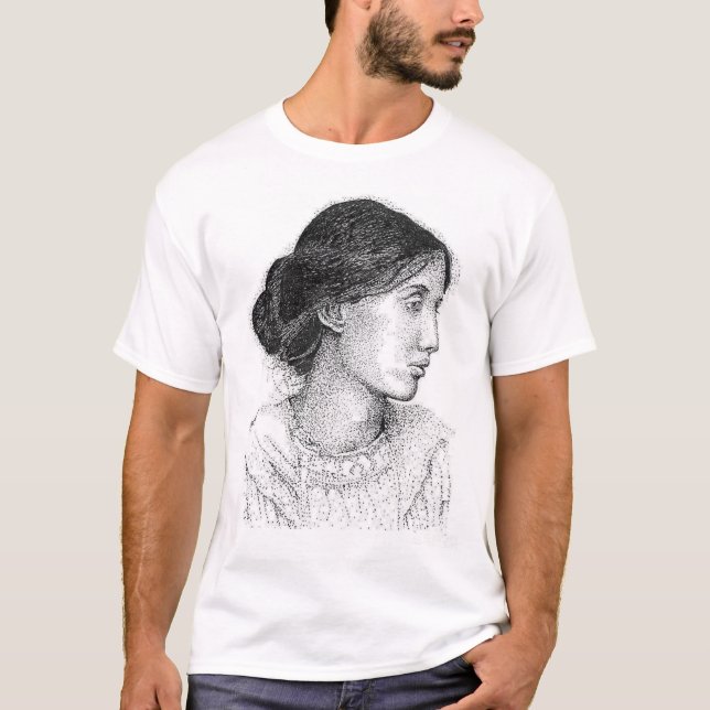 Virginia Woolf T Shirt (Framsida)