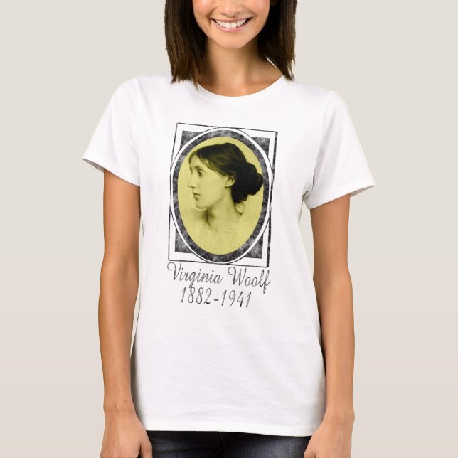 Virginia Woolf T Shirt (Framsida)