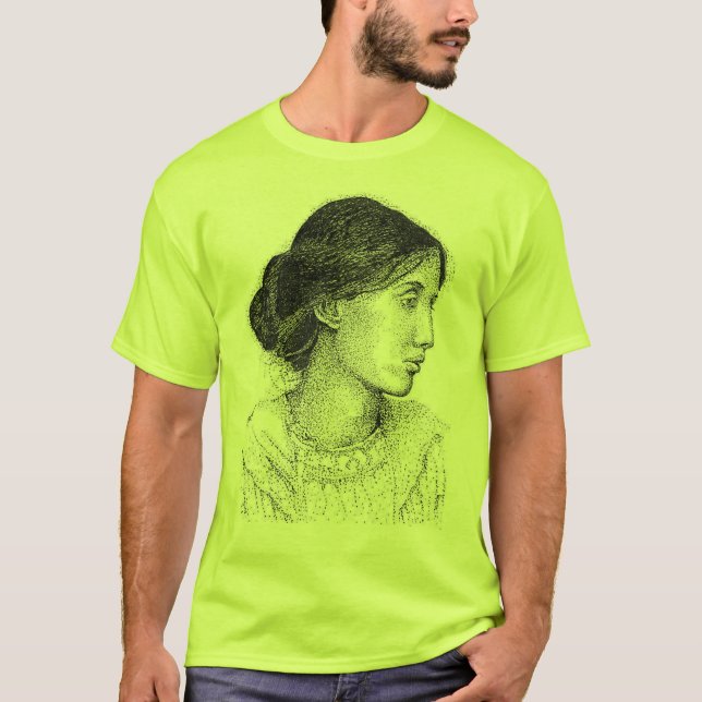 Virginia Woolf T Shirt (Framsida)