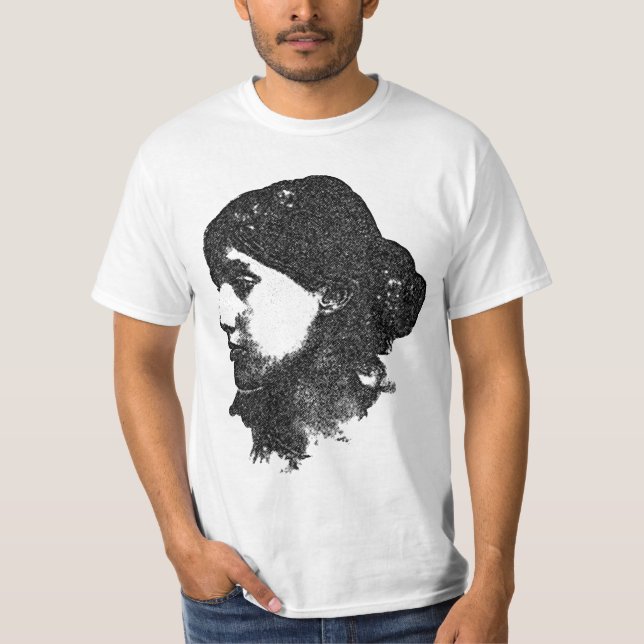 Virginia Woolf T-tröja Tee Shirt (Framsida)