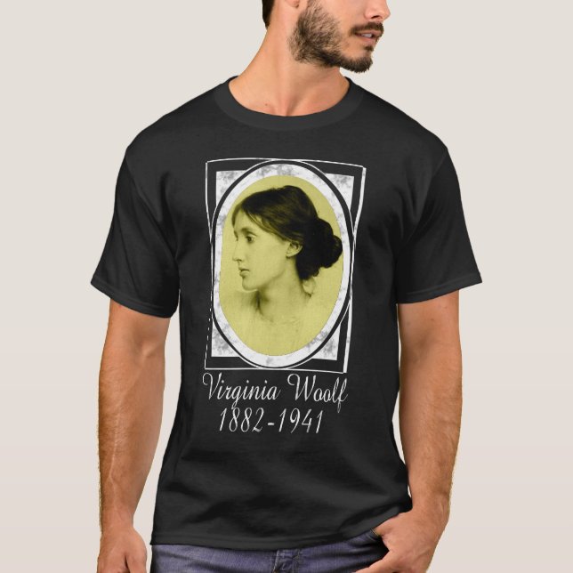 Virginia Woolf Tee Shirt (Framsida)
