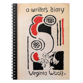 Virginia Woolf Vanessa Bell Cover A Writers Diary Anteckningsbok