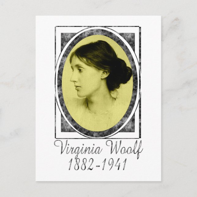 Virginia Woolf Vykort (Framsida)