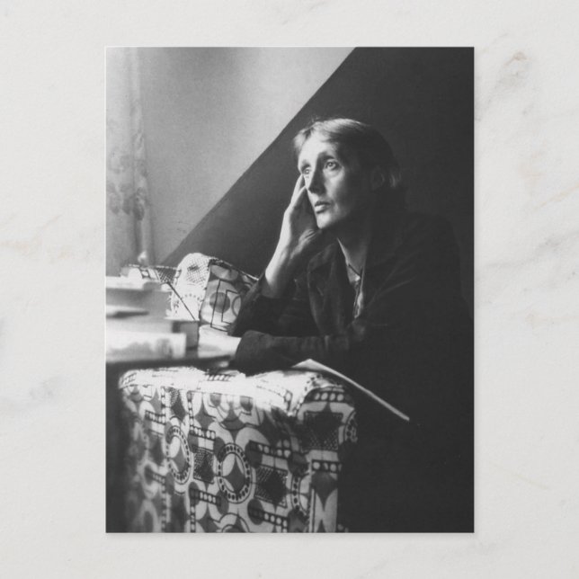 Virginia Woolf Vykort (Framsida)