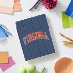 Virginia Wordmark Distress iPad Skydd<br><div class="desc">Kolla in Virginia Cavaliers design! Visa ditt Virginia Cavaliers pride med de här nya Universiteten-produkterna. De gör perfekterna till Virginia student,  aluminium,  familj,  vän eller fläkt i ditt liv. Alla dessa Zazzle-produkter är anpassade med ditt namn,  klassår eller klubb. Gå Wahoos!</div>