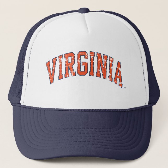 Virginia Wordmark Distress Keps (Framsida)