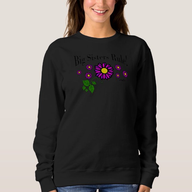 Virginia Wright Big Sisters Rule T Shirt (Framsida)