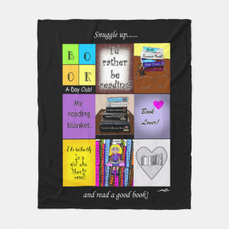 Virginia Wright Personlig Reading Blanket Fleecefilt