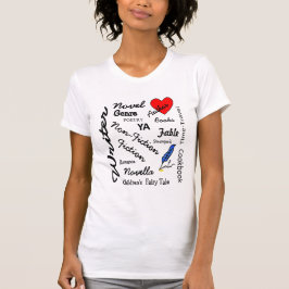 Virginia Wright Writer-Author-Novelist T Shirt