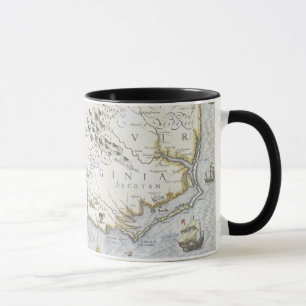 Virginiae objekt- et Floridae Americae Mugg