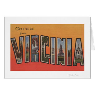 VirginiaLarge brev ScenesVirginia 3 Hälsningskort