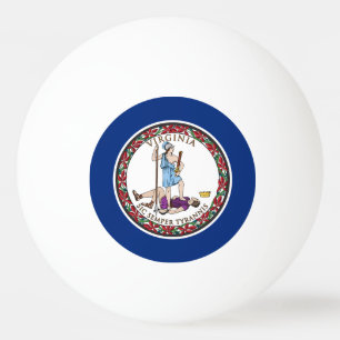 Virginias statsflagga pingisboll
