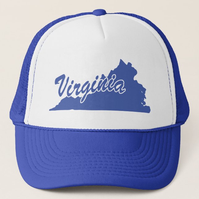 Virginias statsformade chaufförshatt keps (Framsida)