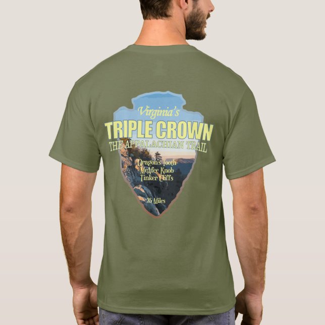 Virginia's Triple Krona (pilhuvud) T Shirt (Baksida)