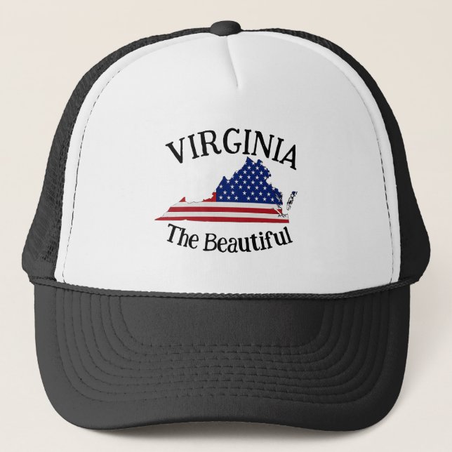 Virginias vackra T-Shirt Keps (Framsida)