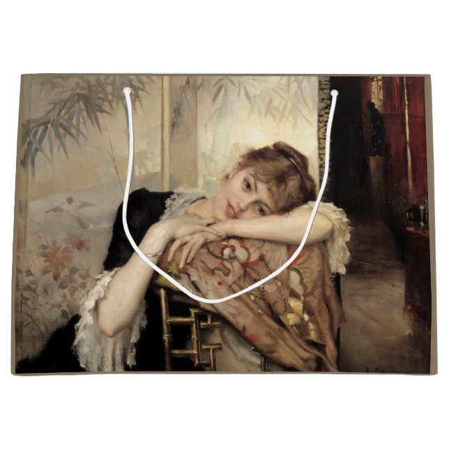 Virginie (Parisian Woman) (av Albert Edelfilt) (Framsidan)
