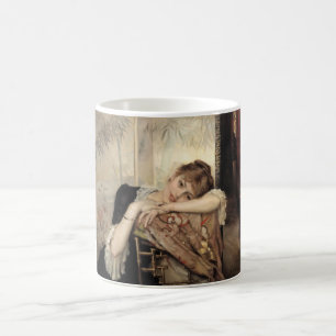 Virginie (Parisian Woman) (av Albert Edelfilt) Kaffemugg