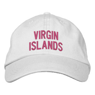 VIRGINÖARNA BRODERAD KEPS