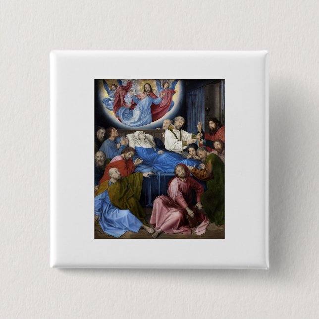 Virgins död - Hugo van der Goes - c1475.jp Knapp (Framsida)