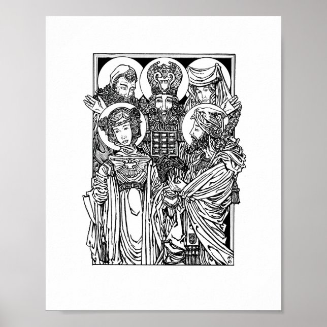 Virgins espousal poster (Framsidan)