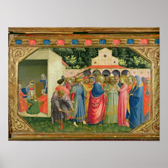 Virgins födelse och Giftermål Poster (Framsidan)