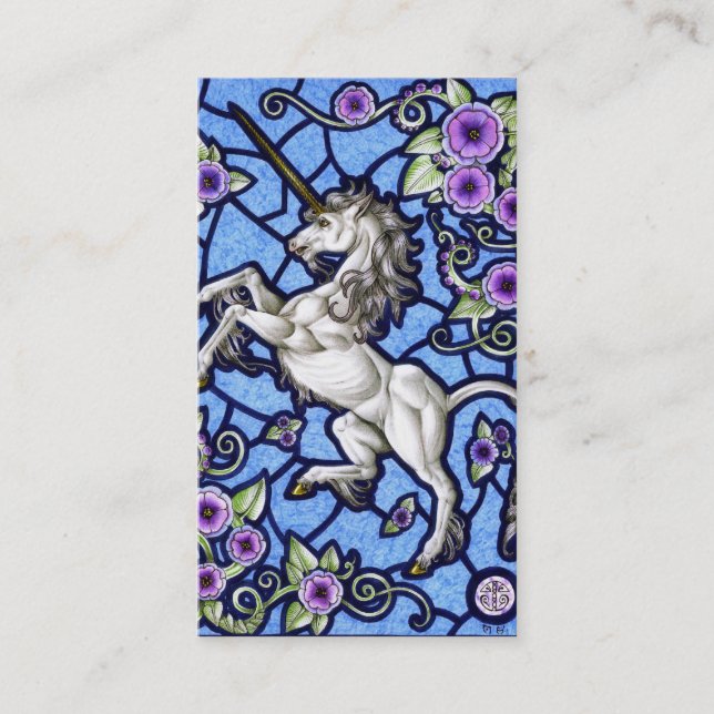 Virginsnowe-Affärskort Visitkort (Framsida)