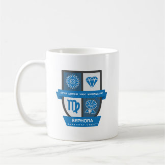 Virgo Birthday Crest™ for September 1-22 Mug Kaffemugg