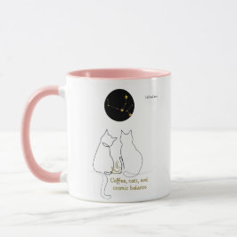 Virgo + Cat + Coffee – Custom Mug Mugg