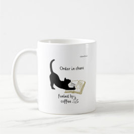 Virgo, Cats & Coffee Magic Kaffemugg