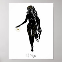 Virgo Celestial Jungfrun Gudinna Sol Halo Konst