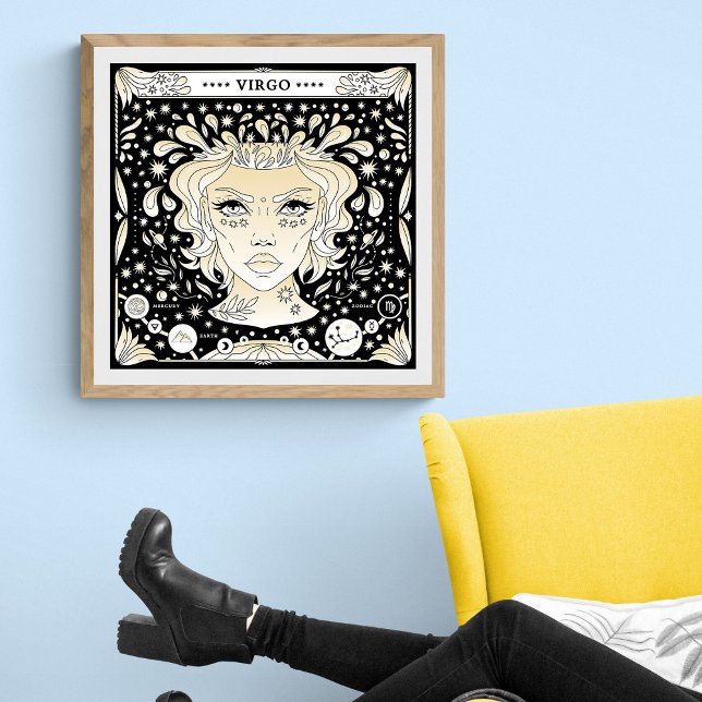 Virgo: Den Kosmiska Perfektionisten Poster (Skapare uppladdad)