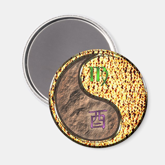 Virgo & Eldskocka Magnet (Front/Back)