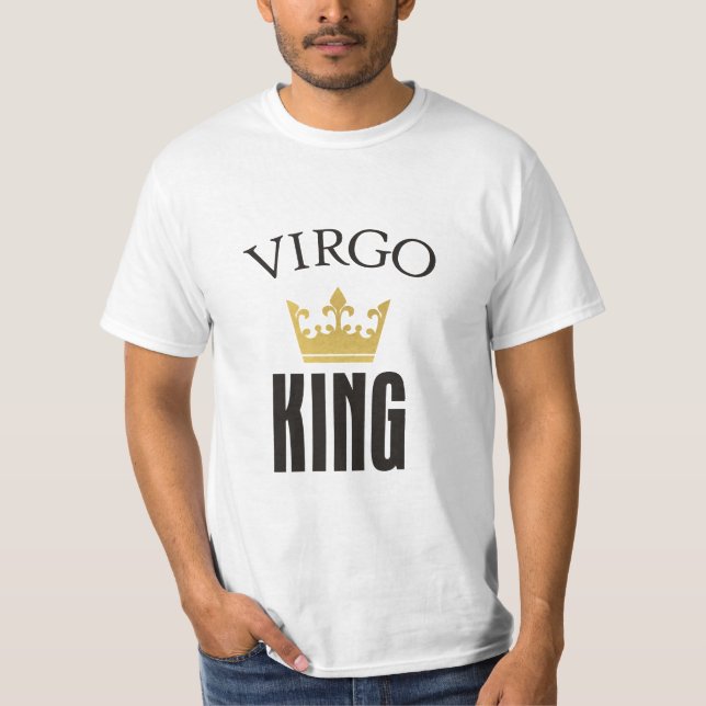 Virgo King T Shirt (Framsida)
