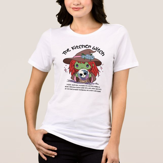 Virgo: Kökshäxan T Shirt (Framsida)
