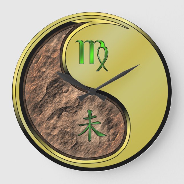 Virgo & Metallgeten Stor Klocka (Framsida)