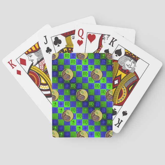 Virgo & Metalloxe Casinokort (Baksidan)