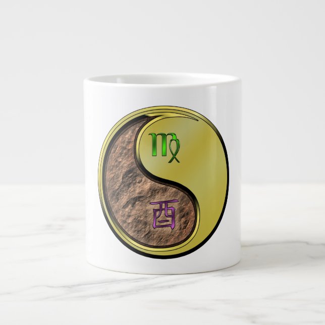Virgo & Metalltupp Jumbo Mugg (Framsidan)