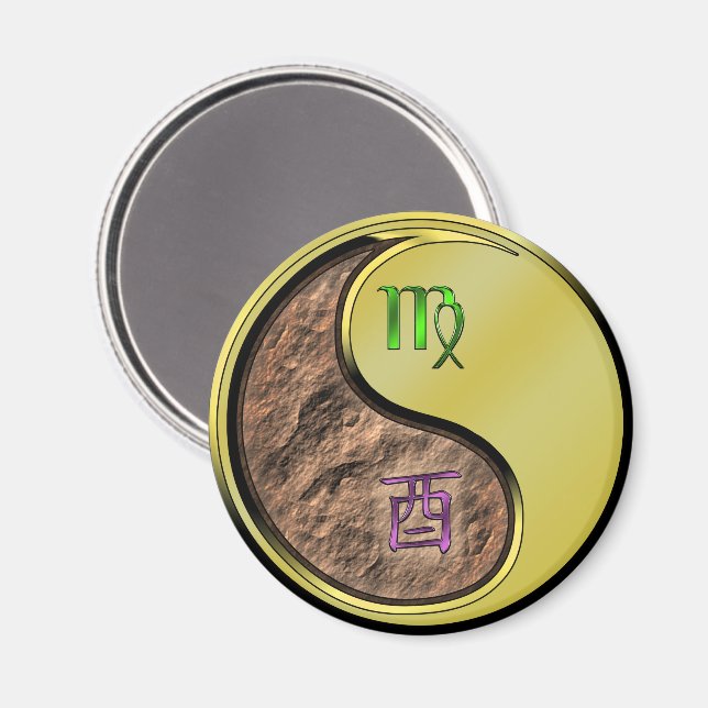 Virgo & Metalltupp Magnet (Front/Back)