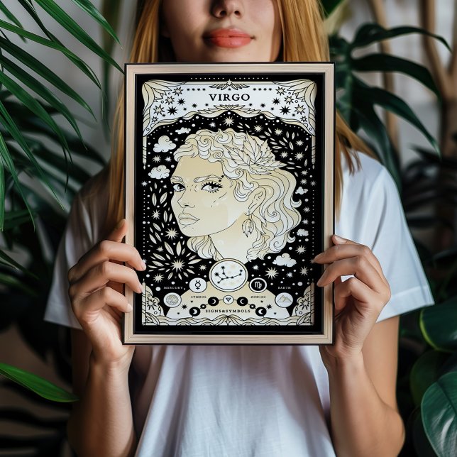 Virgo Precis och Elegant - Stjärntecken Poster (Skapare uppladdad)
