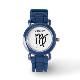 Virgo Stjärntecken. Barnklockor. Armbandsur