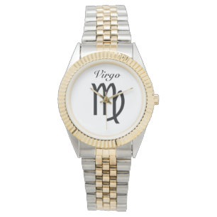 Virgo Stjärntecken. Herrklockor. Armbandsur