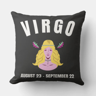 Virgo stjärntecken kudde