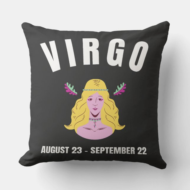 Virgo stjärntecken kudde (Framsida)
