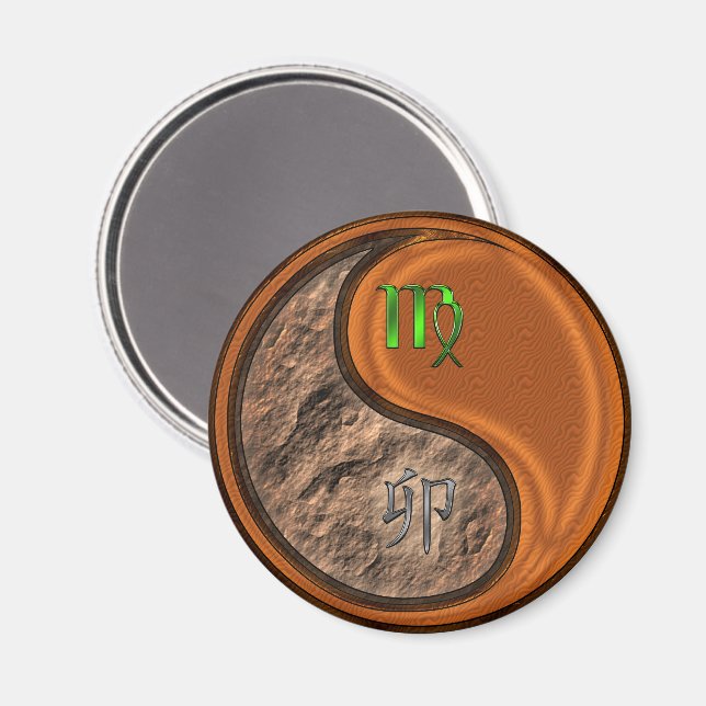 Virgo & Träkanin Magnet (Front/Back)