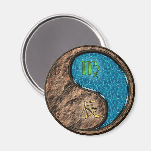 Virgo & Vatten Drake Magnet