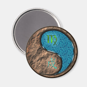 Virgo & Vattenhund Magnet