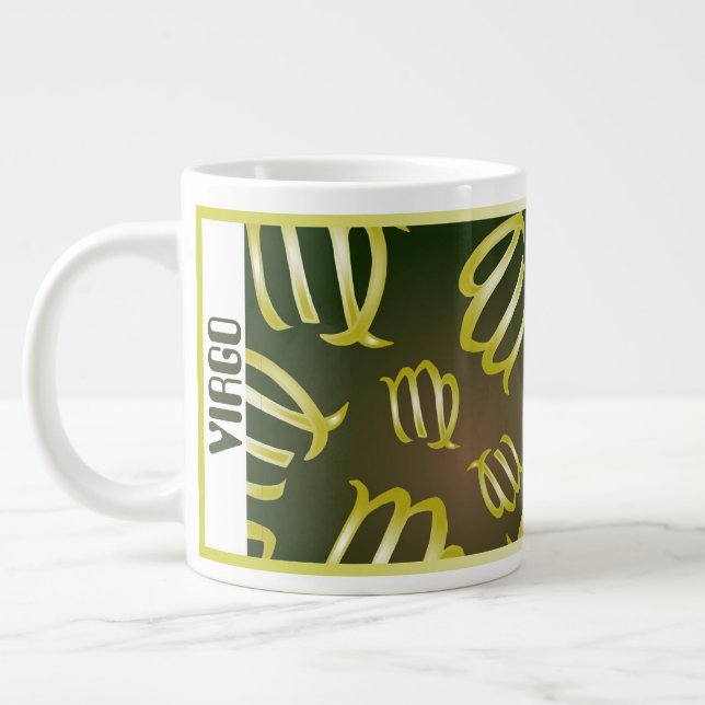 Virgo Zodiak Specialmugg Jumbo Mugg (Vänster)